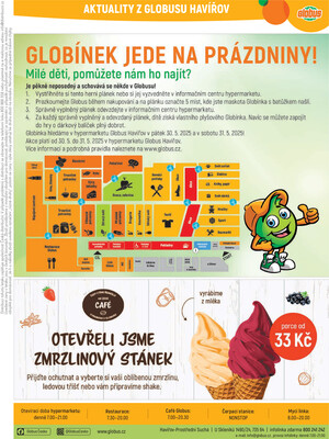 Akční leták Globus 28.5. - 3.6.2025 - Globus Havířov