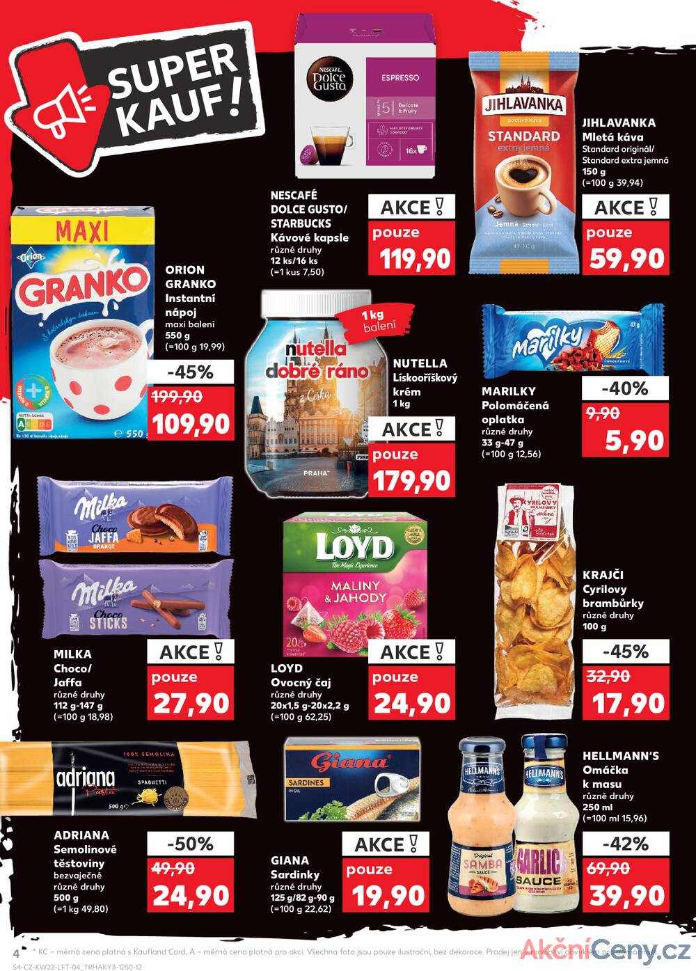 Leták Kaufland - Kaufland 28.5. - 3.6. - Kaufland - Čáslav - strana 4