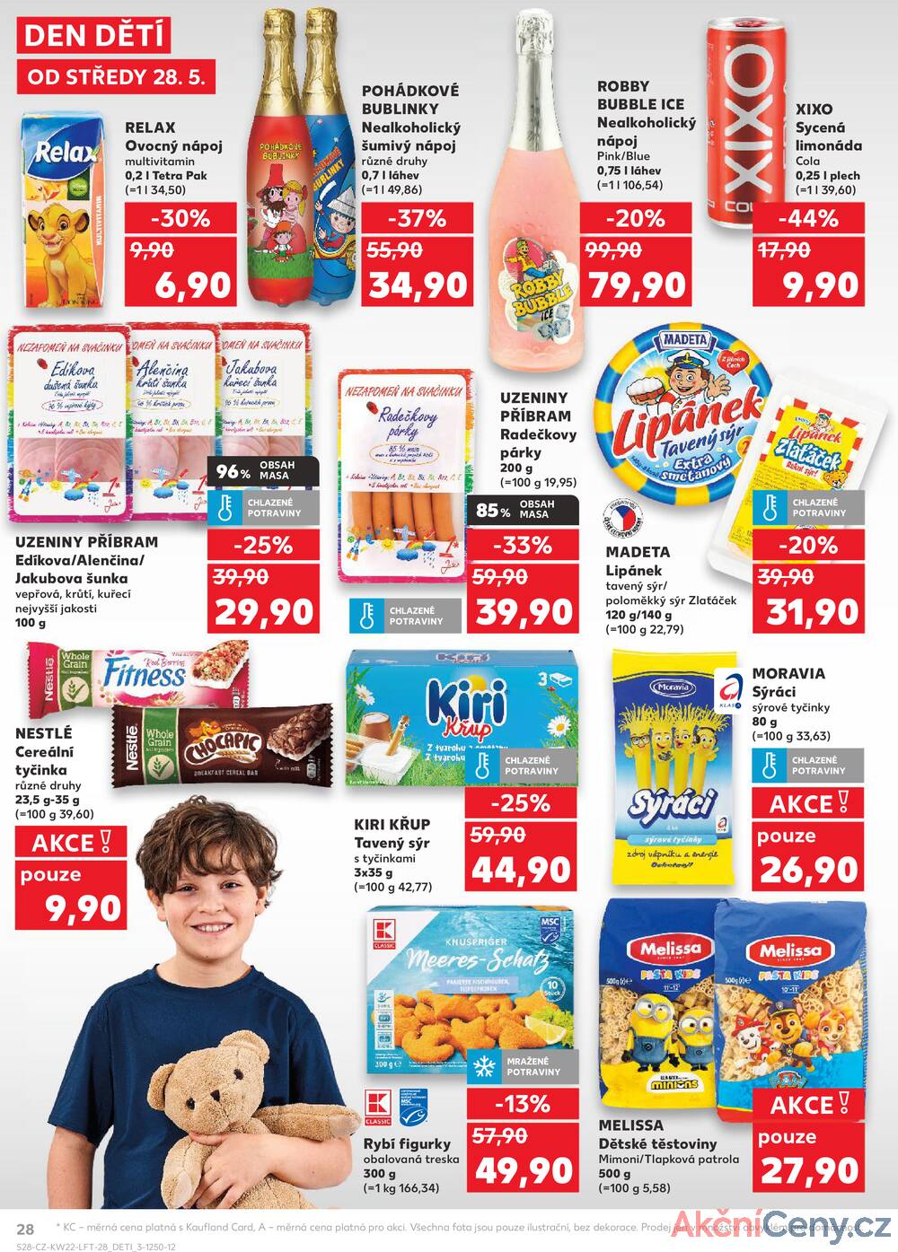 Leták Kaufland - Kaufland 28.5. - 3.6. - Kaufland České Budějovice II - Milady Horákové - strana 28
