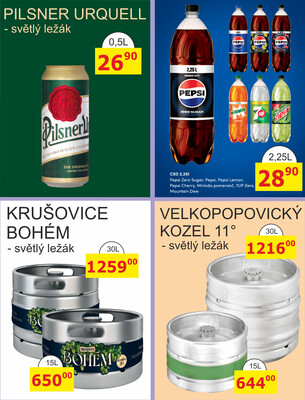 BENE Nápoje od 1.6. do 30.6.2025