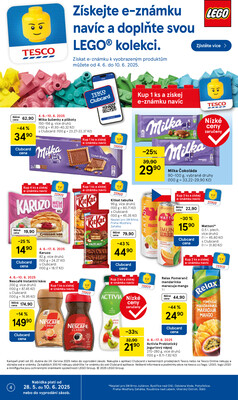 Tesco supermarkety od 4.6. do 10.6.2025
