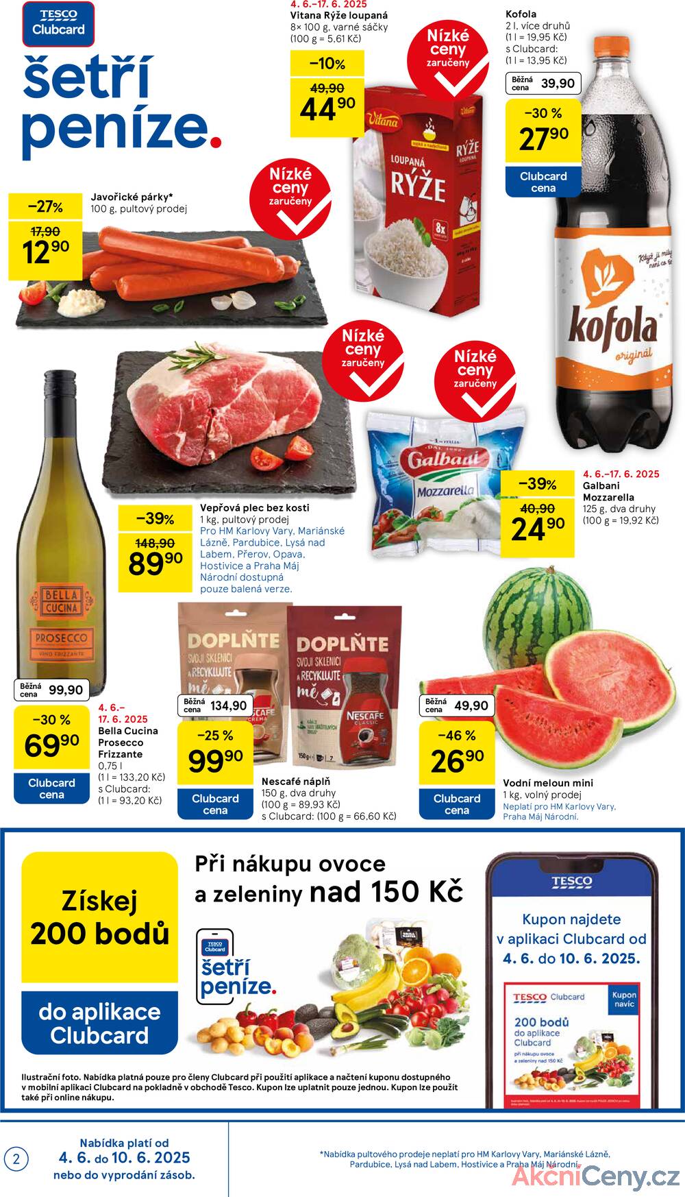 Leták Tesco - Tesco malé hypermarkety od 4.6. do 10.6.2025 - strana 2 Leták Tesco - Tesco malé hypermarkety od 4.6. do 10.6.2025 - strana 2