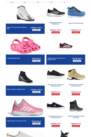 leták Intersport