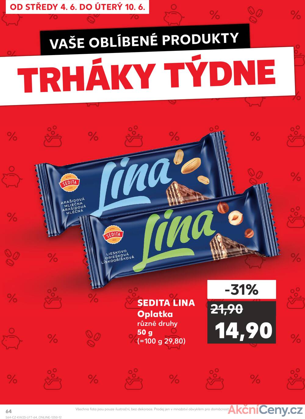 Leták Kaufland - Kaufland 4.6. - 10.6. - Kaufland - Jindřichův Hradec - strana 64