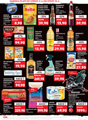 Kaufland 4.6. - 10.6. - Kaufland - Jindřichův Hradec
