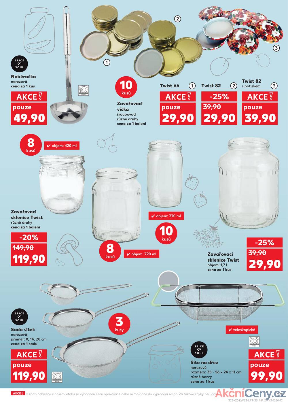 Leták Kaufland - Kaufland 4.6. - 10.6. - Kaufland - Plzeň (Sukova) - strana 23