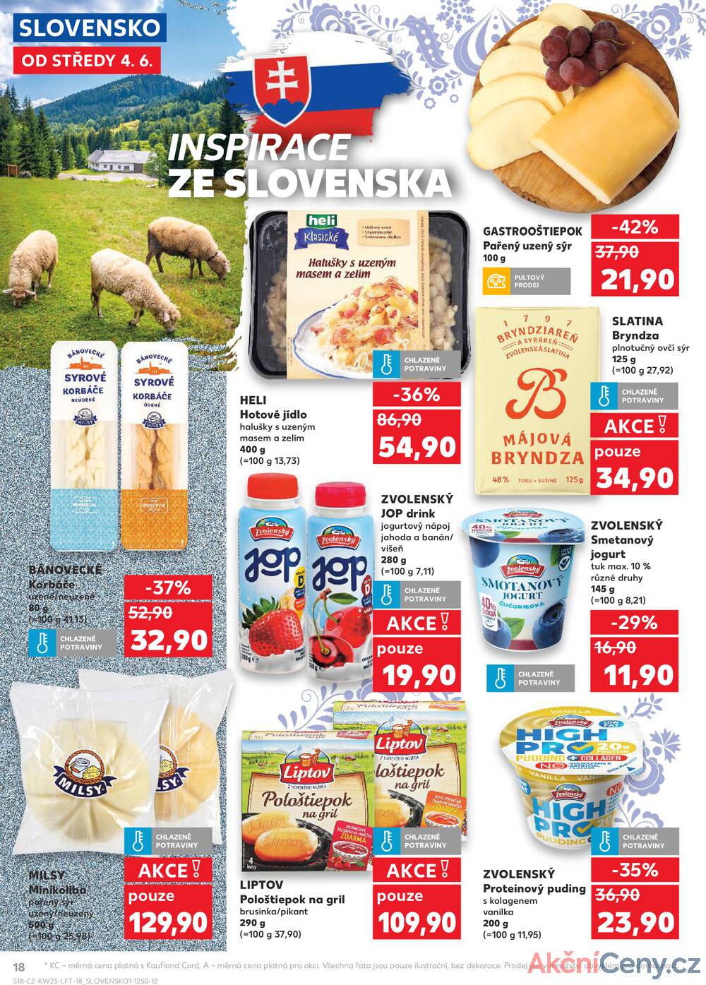 Leták Kaufland - Kaufland 4.6. - 10.6. - Kaufland - Valašské Meziříčí - strana 18