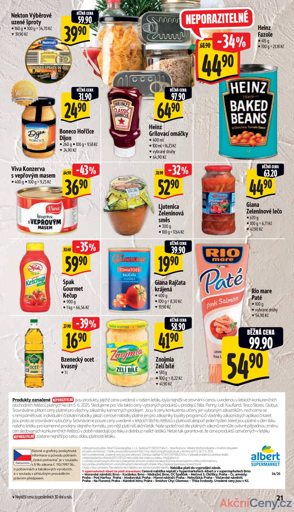 Leták Albert - Albert Supermarket Jihomoravský od 11.6. do 17.6.2025 - strana 29