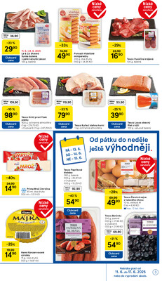 Tesco supermarkety od 11.6. do 17.6.2025