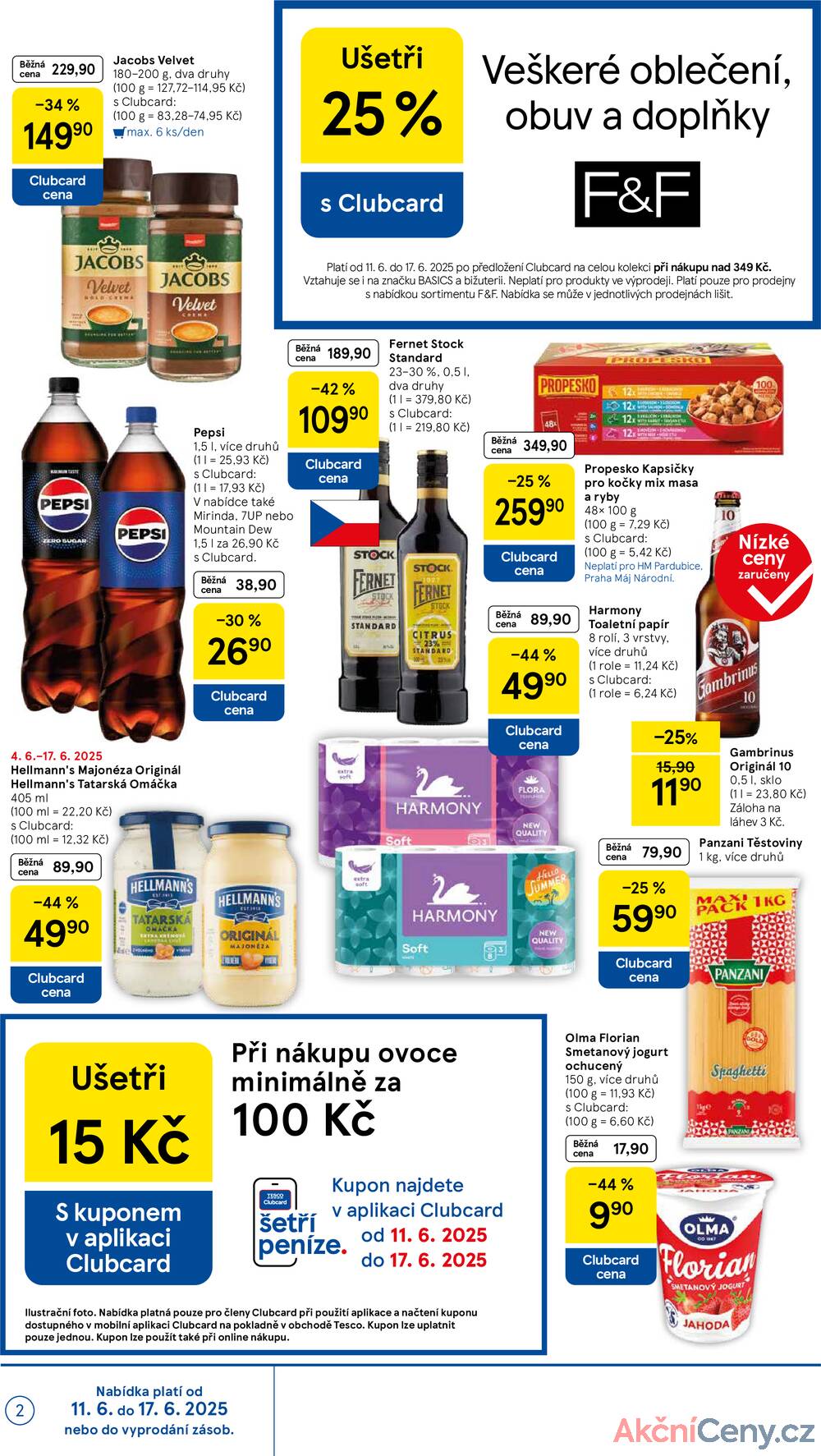 Leták Tesco - Tesco malé hypermarkety od 11.6. do 17.6.2025 - strana 2 Leták Tesco - Tesco malé hypermarkety od 11.6. do 17.6.2025 - strana 2