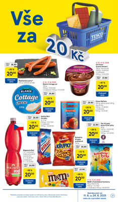 Tesco malé hypermarkety od 11.6. do 17.6.2025