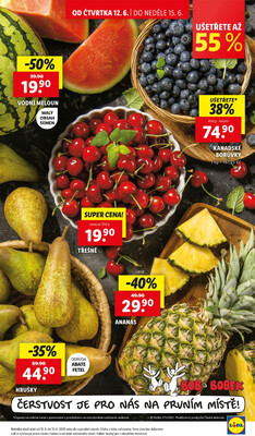 Lidl Čtvrtek od 12.6. do 15.6.2025