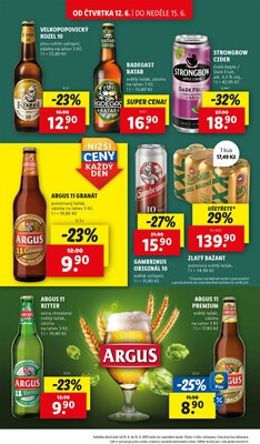 Lidl Čtvrtek od 12.6. do 15.6.2025