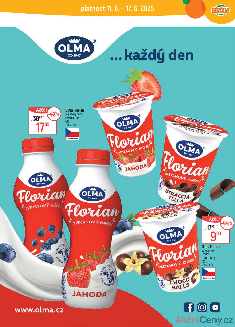 Leták Globus - Akční leták Globus 11.6. - 17.6.2025 - Globus Chotíkov u Plzně - strana 5