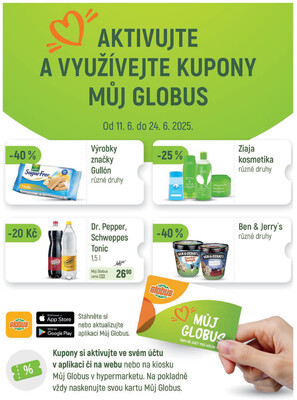 Akční leták Globus 11.6. - 17.6.2025 - Globus Chotíkov u Plzně
