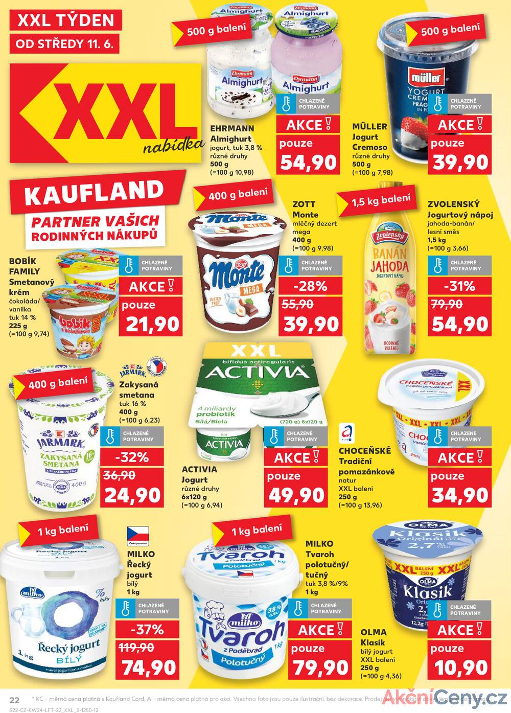 Leták Kaufland - Kaufland 11.6. - 17.6. - Kaufland - Strakonice - strana 22