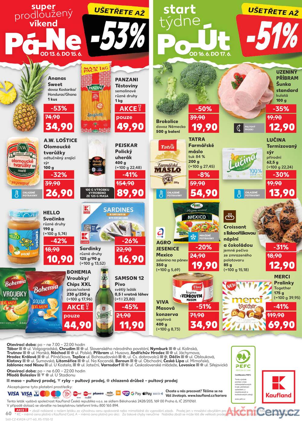 Leták Kaufland - Kaufland 11.6. - 17.6. - Kaufland - Nymburk - strana 60
