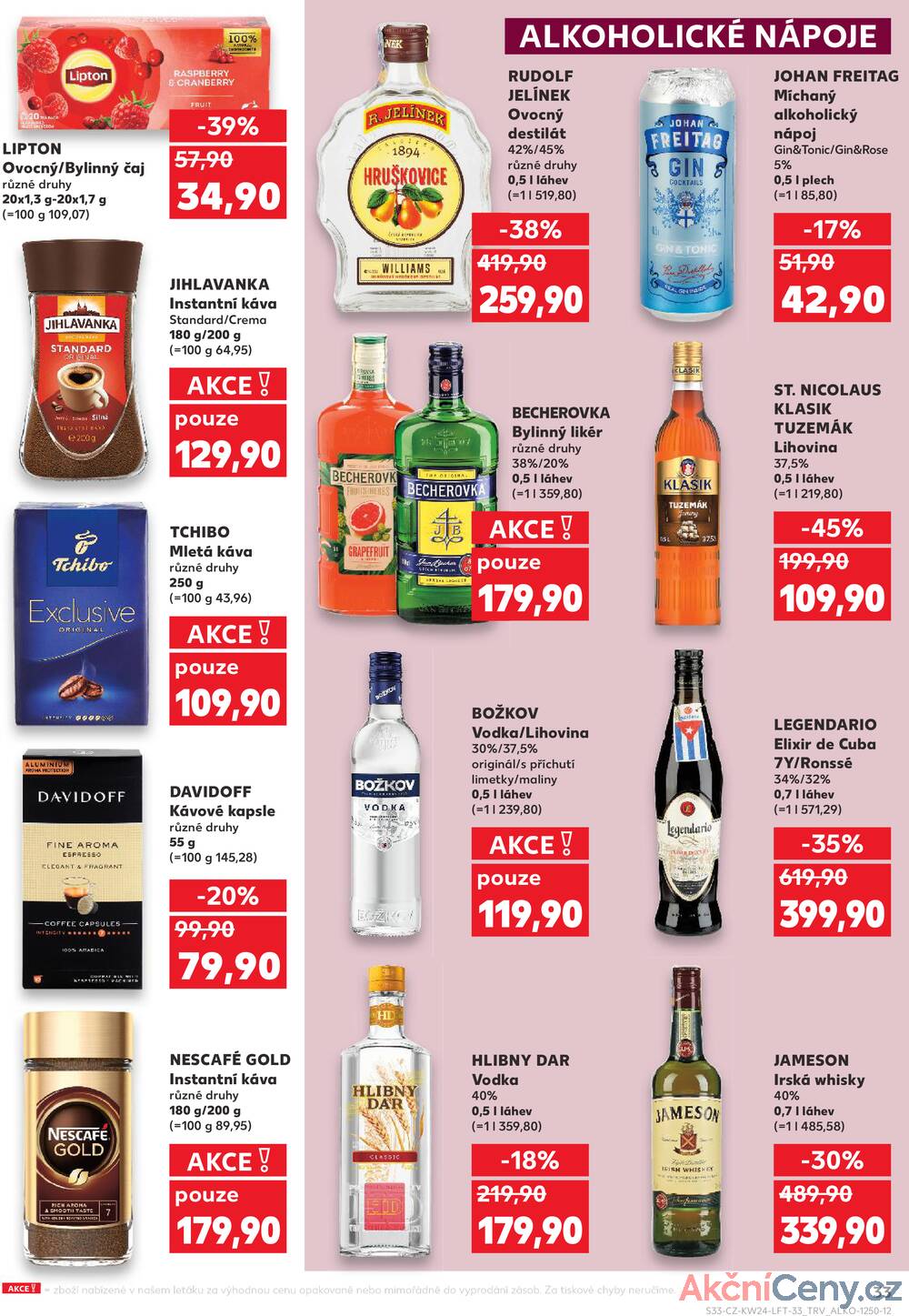 Leták Kaufland - Kaufland 11.6. - 17.6. - Kaufland - Praha - Horní Měcholupy - strana 33
