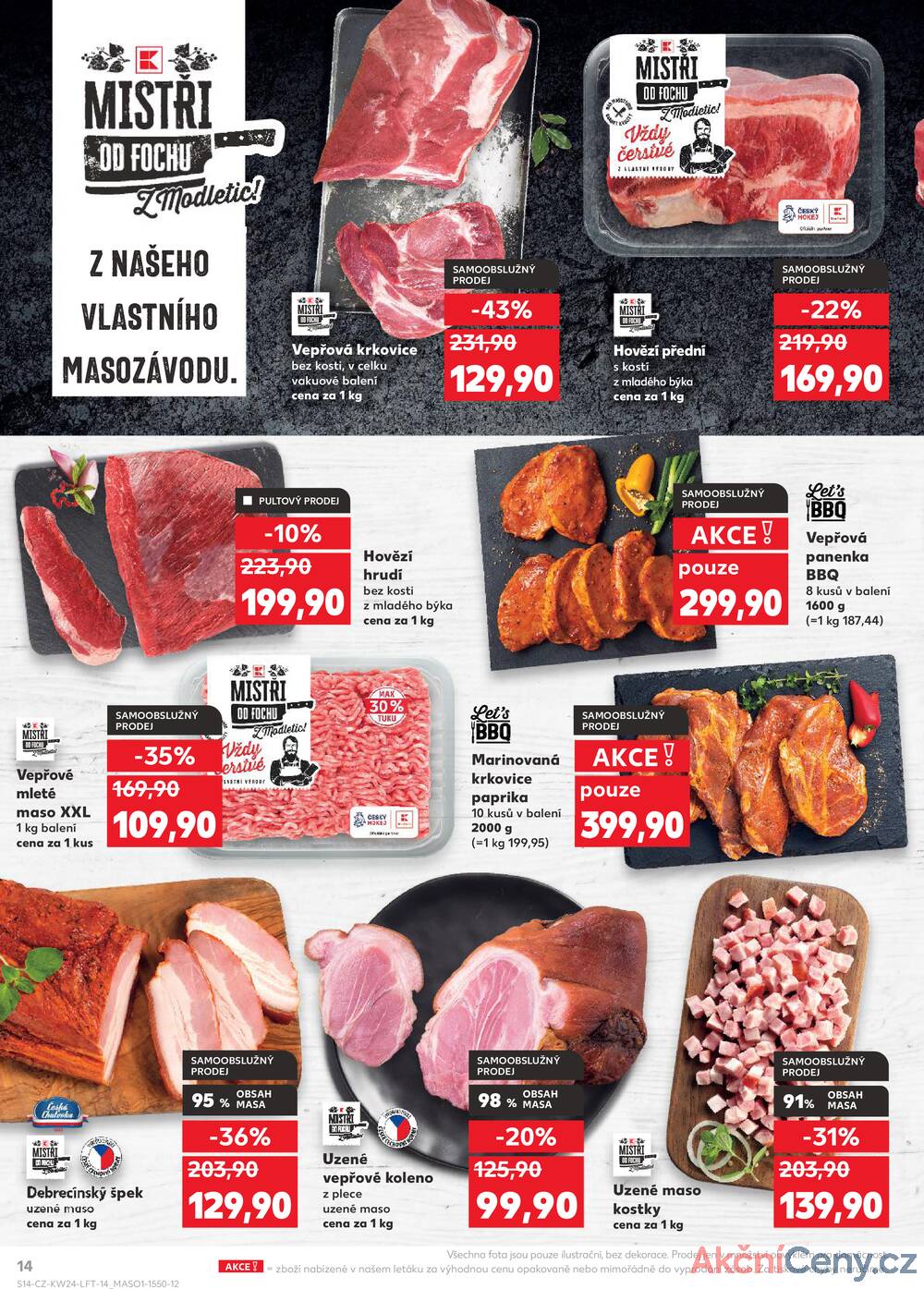 Leták Kaufland - Kaufland 11.6. - 17.6. - Kaufland - Praha 6 (Podbaba) - strana 14
