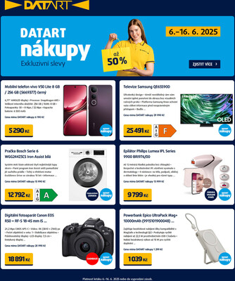 Letáky DATART 