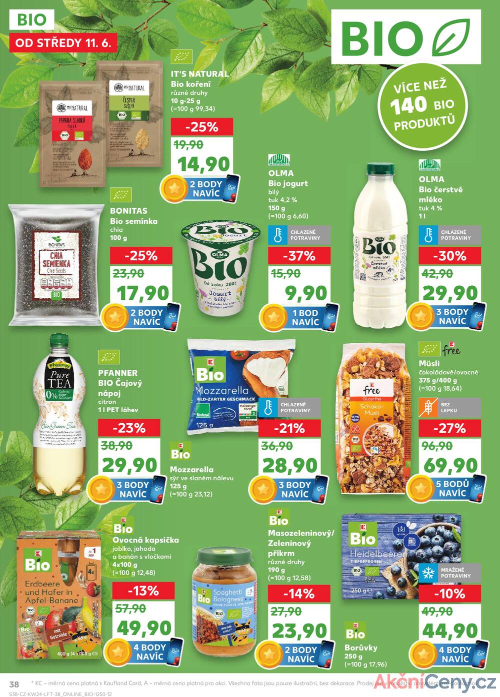 Leták Kaufland - Kaufland 11.6. - 17.6. - Kaufland - Praha 6 (Vypich) - strana 38