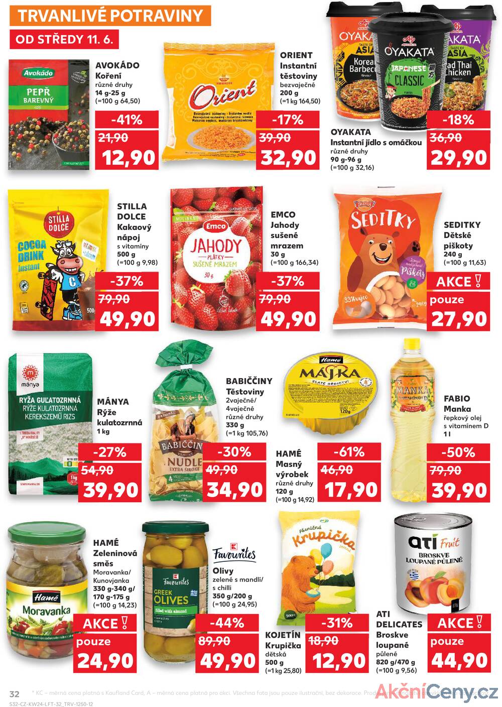 Leták Kaufland - Kaufland 11.6. - 17.6. - Kaufland - Kutná Hora - strana 32