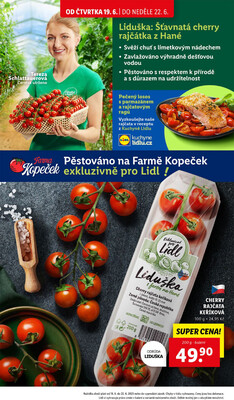 Lidl Čtvrtek od 19.6. do 22.6.2025