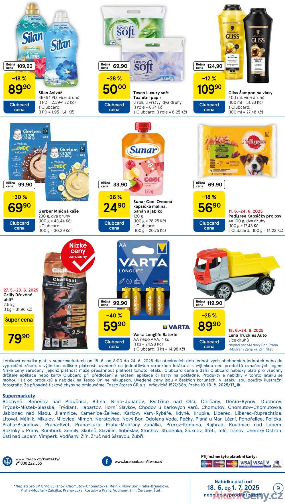 Leták Tesco - Tesco supermarkety od 18.6. do 24.6.2025 - strana 9 Leták Tesco - Tesco supermarkety od 18.6. do 24.6.2025 - strana 9