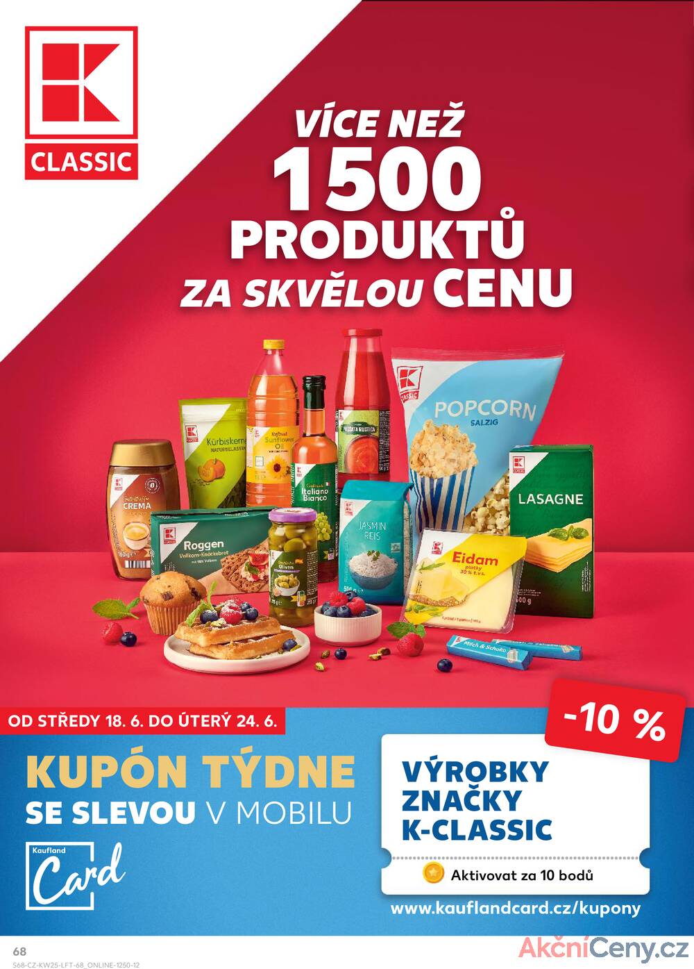 Leták Kaufland - Kaufland 18.6. - 24.6. - Kaufland - Příbram - strana 68