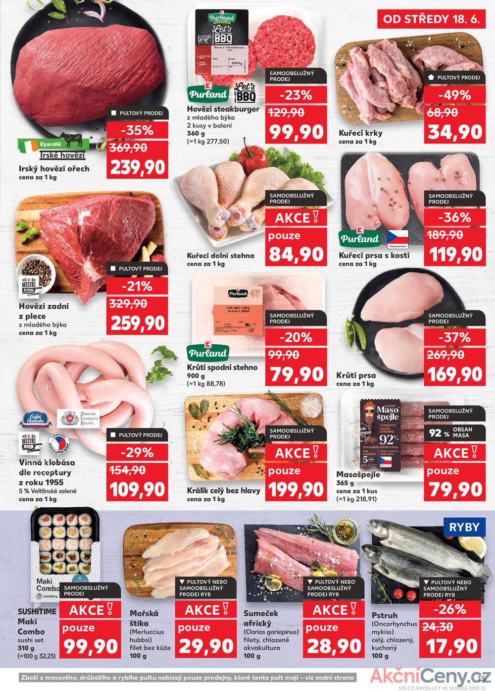 Leták Kaufland - Kaufland 18.6. - 24.6. - Kaufland - Česká Lípa - strana 15