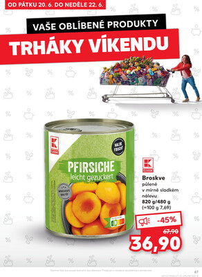Kaufland 18.6. - 24.6. - Kaufland - Zlín ( OC Čepkov)