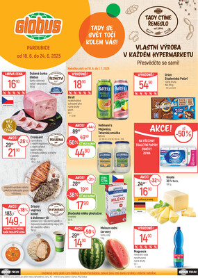 leták Globus