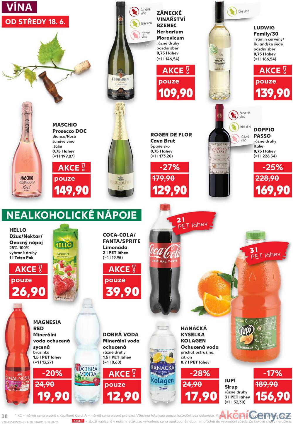 Leták Kaufland - Kaufland 18.6. - 24.6. - Kaufland - Ostrava - Poruba - strana 38