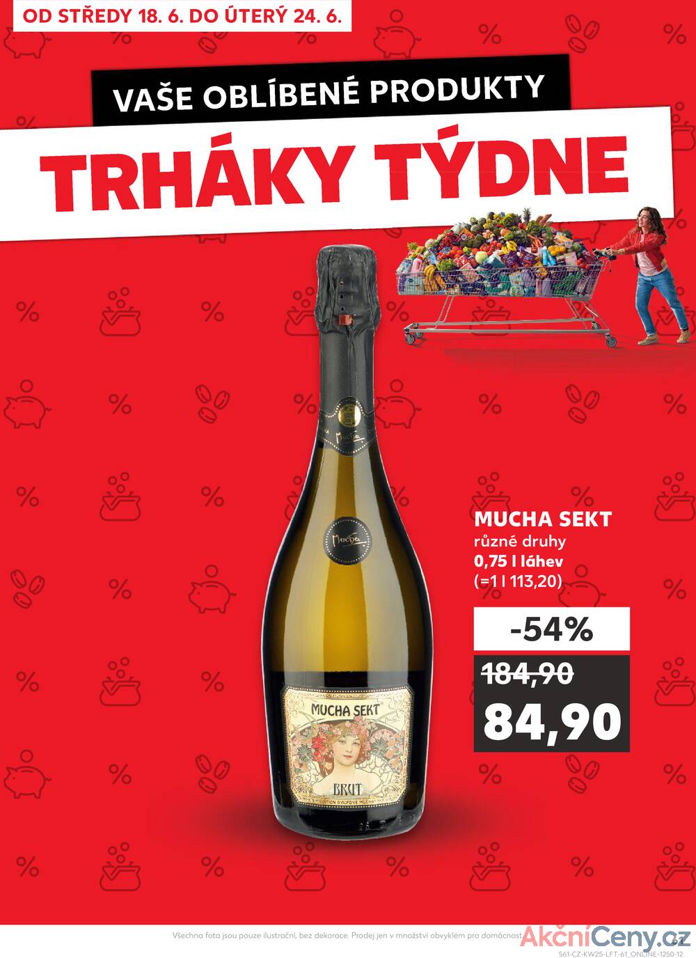 Leták Kaufland - Kaufland 18.6. - 24.6. - Kaufland - Brno - Židenice - strana 61