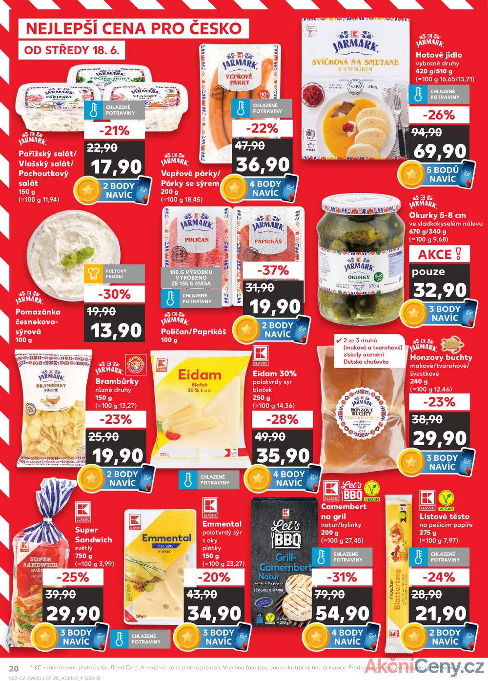 Leták Kaufland - Kaufland 18.6. - 24.6. - Kaufland - Opava - Kateřinky - strana 20