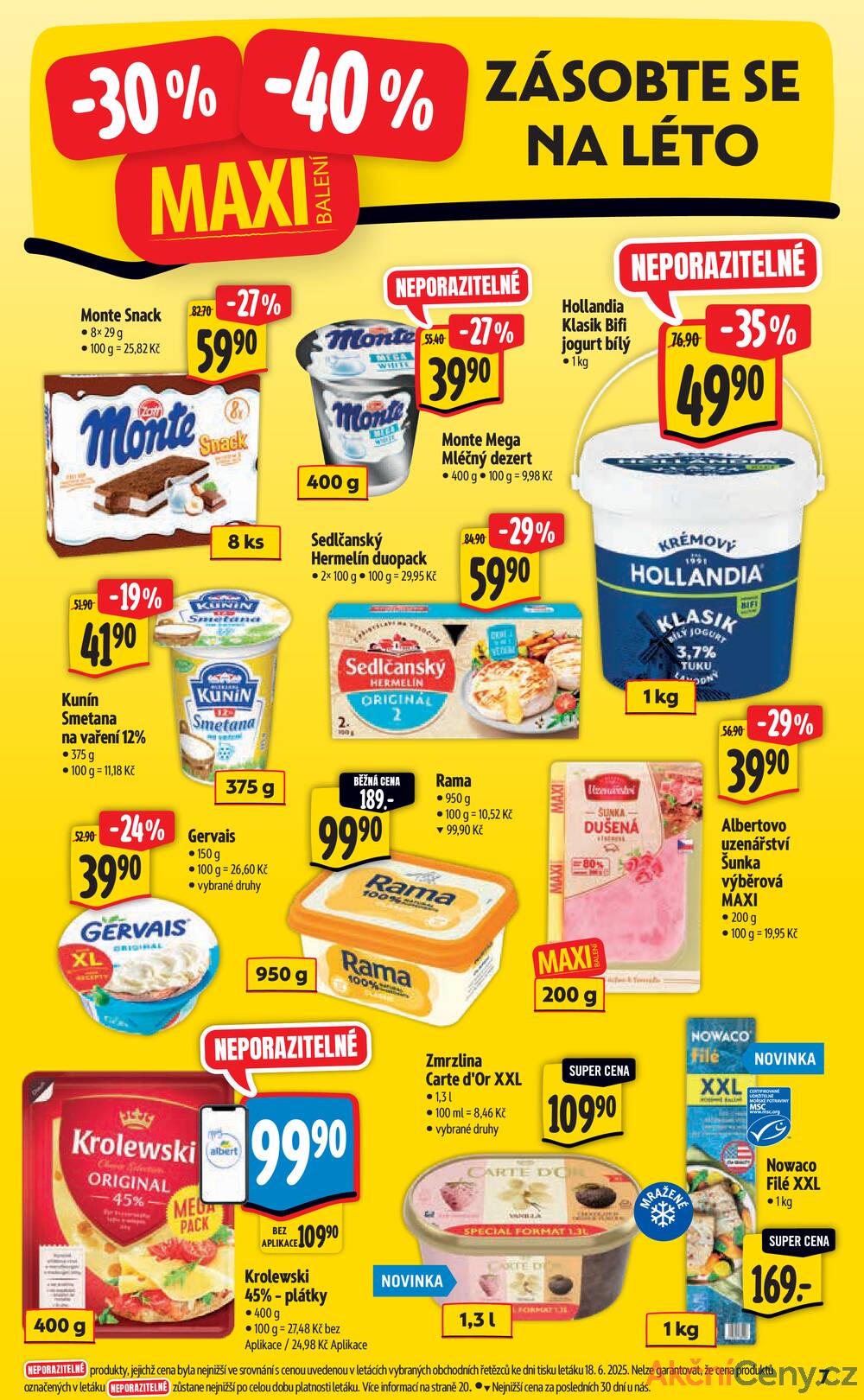 Leták Albert - Albert Hypermarket Jihomoravský od 25.6. do 1.7.2025 - strana 13