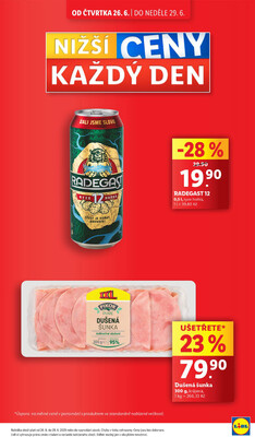 Lidl Čtvrtek od 26.6. do 29.6.2025