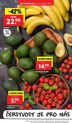 Lidl Čtvrtek od 26.6. do 29.6.2025