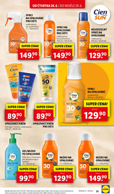Lidl Čtvrtek od 26.6. do 29.6.2025