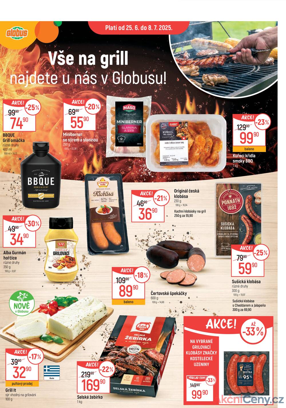 Leták Globus - Akční leták Globus 25.6. - 1.7.2025 - Globus Chotíkov u Plzně - strana 15