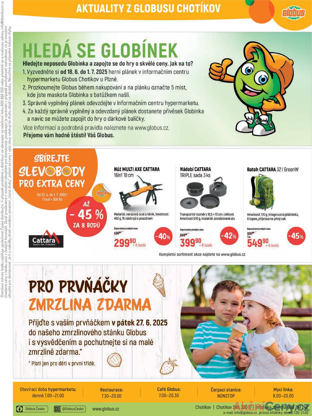Leták Globus - Akční leták Globus 25.6. - 1.7.2025 - Globus Chotíkov u Plzně - strana 40