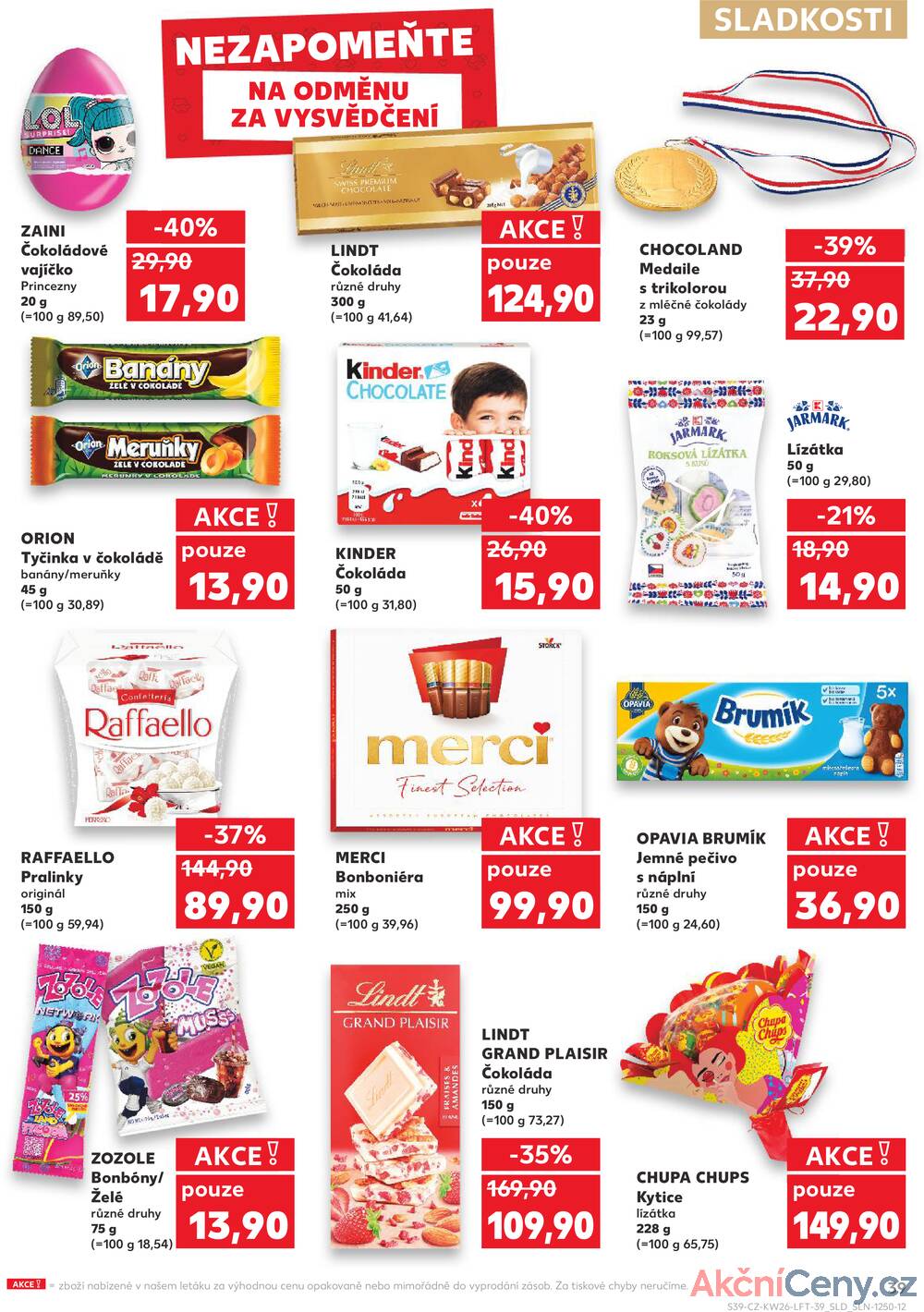 Leták Kaufland - Kaufland 25.6. - 1.7. - Kaufland - Strakonice - strana 39