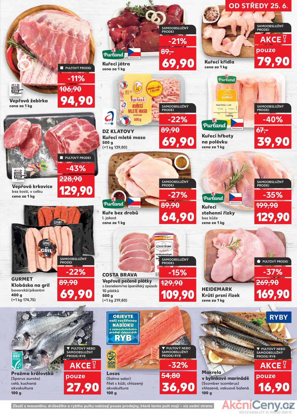Leták Kaufland - Kaufland 25.6. - 1.7. - Kaufland - Náchod - strana 13