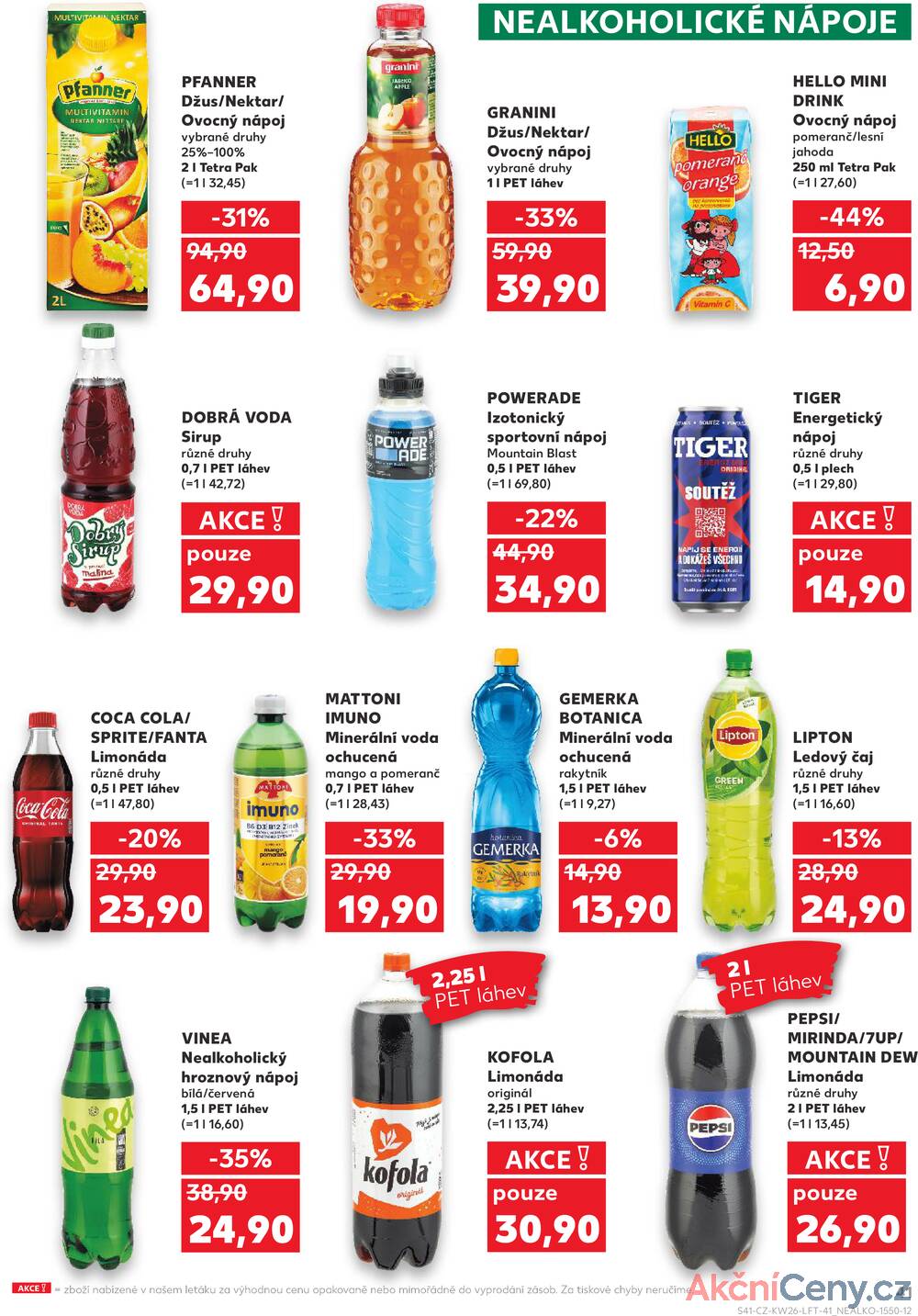 Leták Kaufland - Kaufland 25.6. - 1.7. - Kaufland - Náchod - strana 41