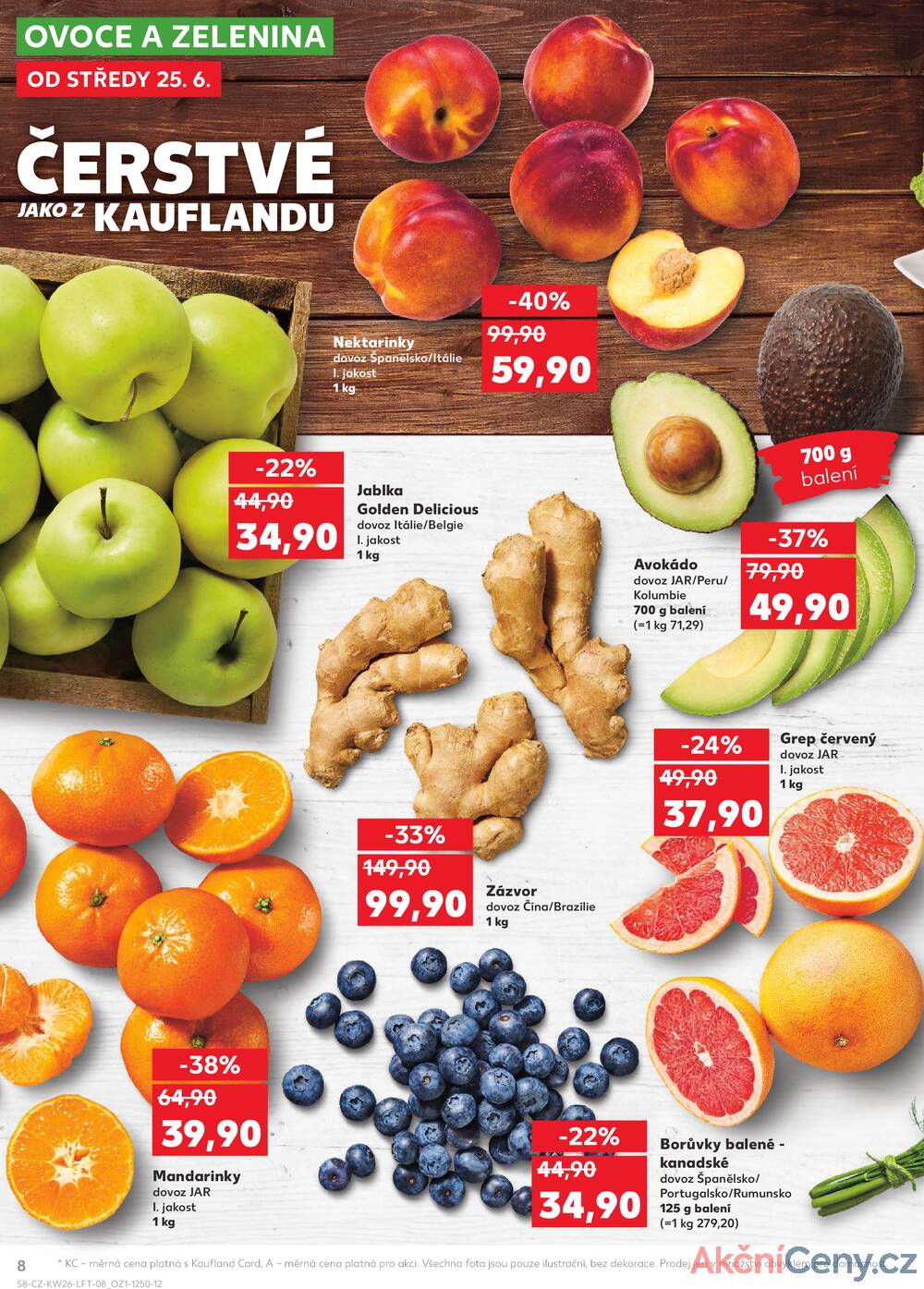 Leták Kaufland - Kaufland 25.6. - 1.7. - Kaufland - Hodonín (Dvořákova) - strana 8