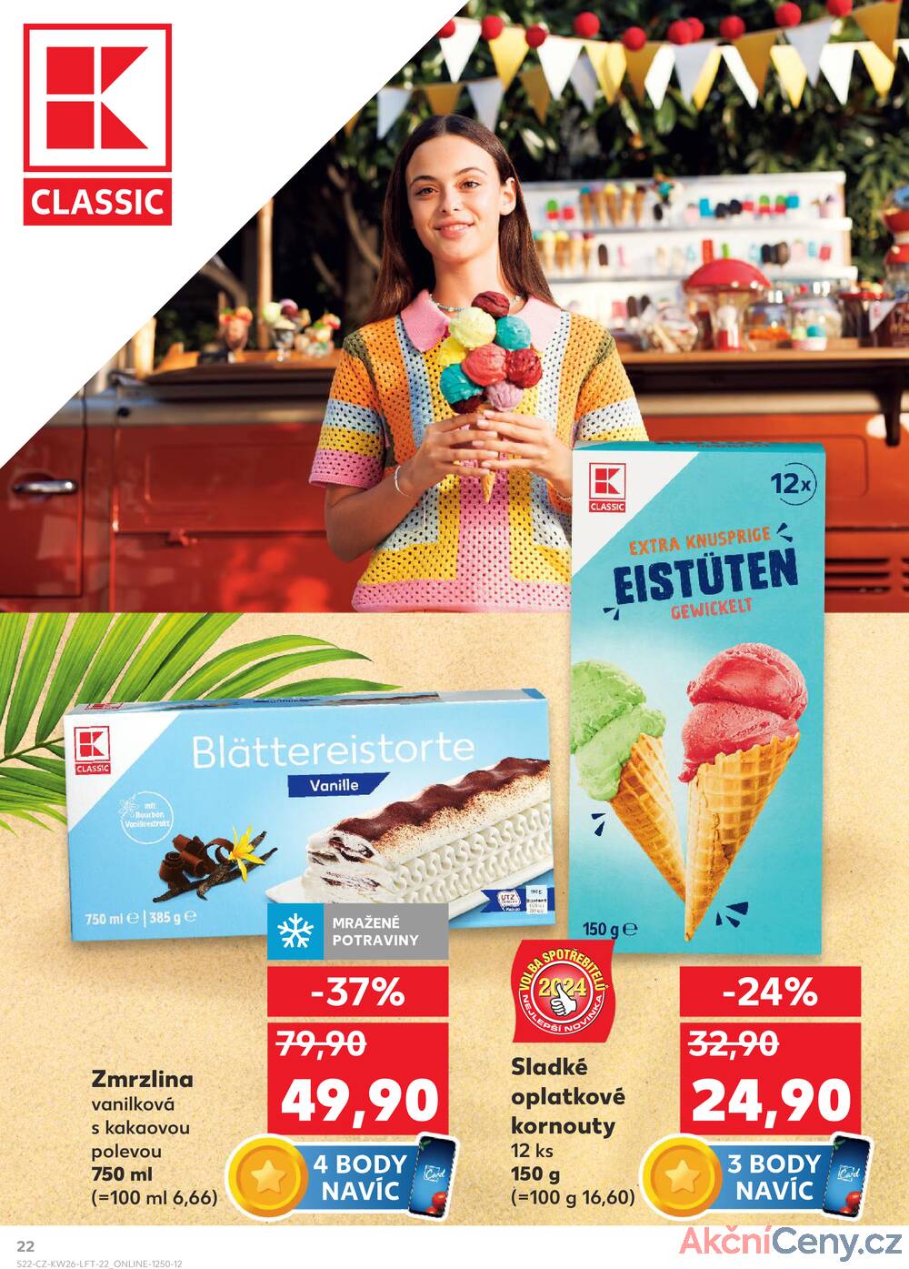Leták Kaufland - Kaufland 25.6. - 1.7. - Kaufland - Hodonín (Dvořákova) - strana 22