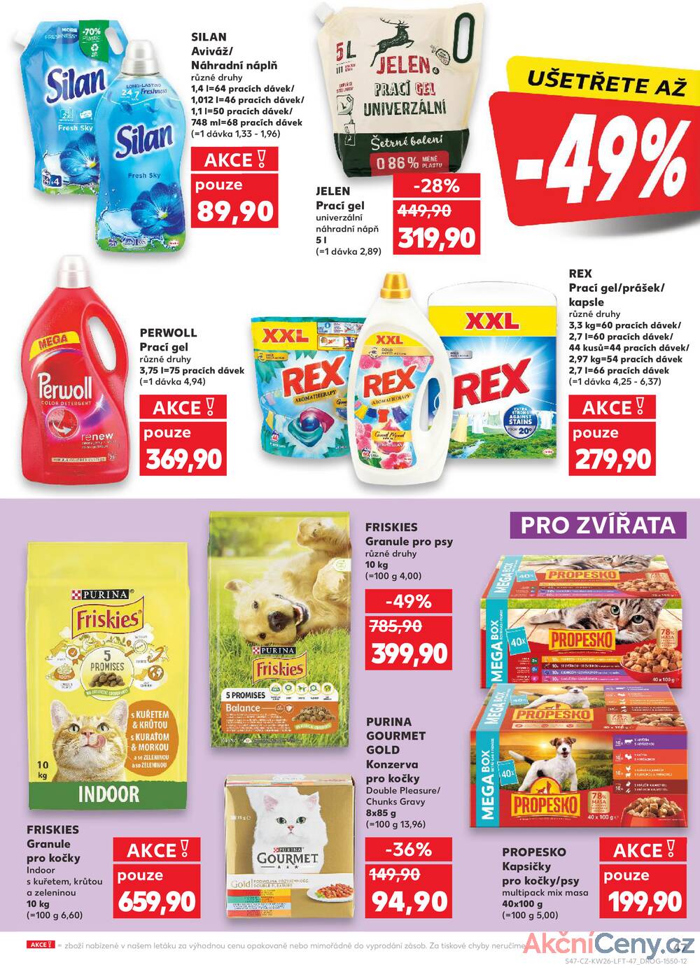 Leták Kaufland - Kaufland 25.6. - 1.7. - Kaufland - Hodonín (Dvořákova) - strana 47