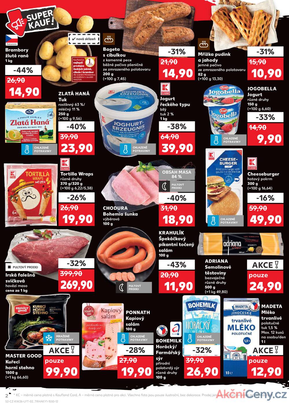 Leták Kaufland - Kaufland 25.6. - 1.7. - Kaufland - Hodonín (Konečná) - strana 2