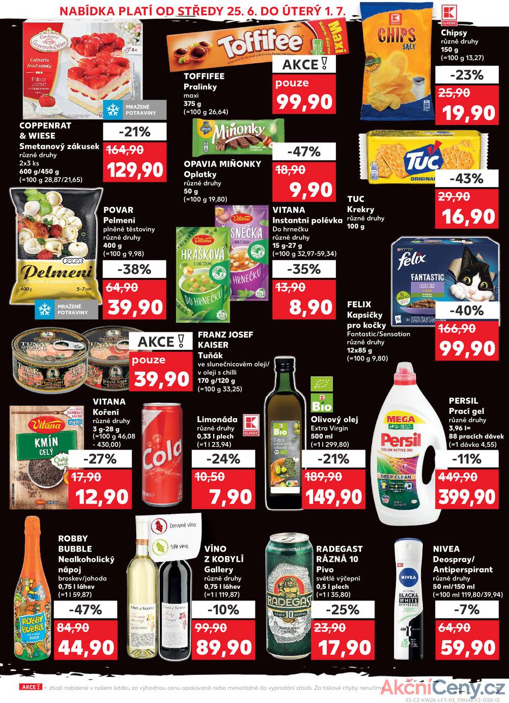 Leták Kaufland - Kaufland 25.6. - 1.7. - Kaufland - Hodonín (Konečná) - strana 3