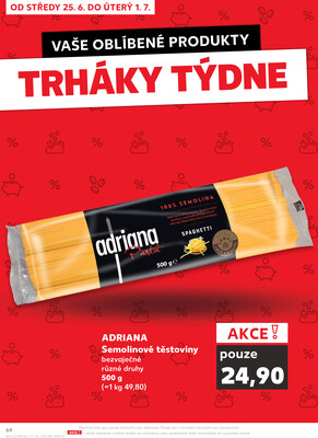 Kaufland 25.6. - 1.7. - Kaufland - Boskovice